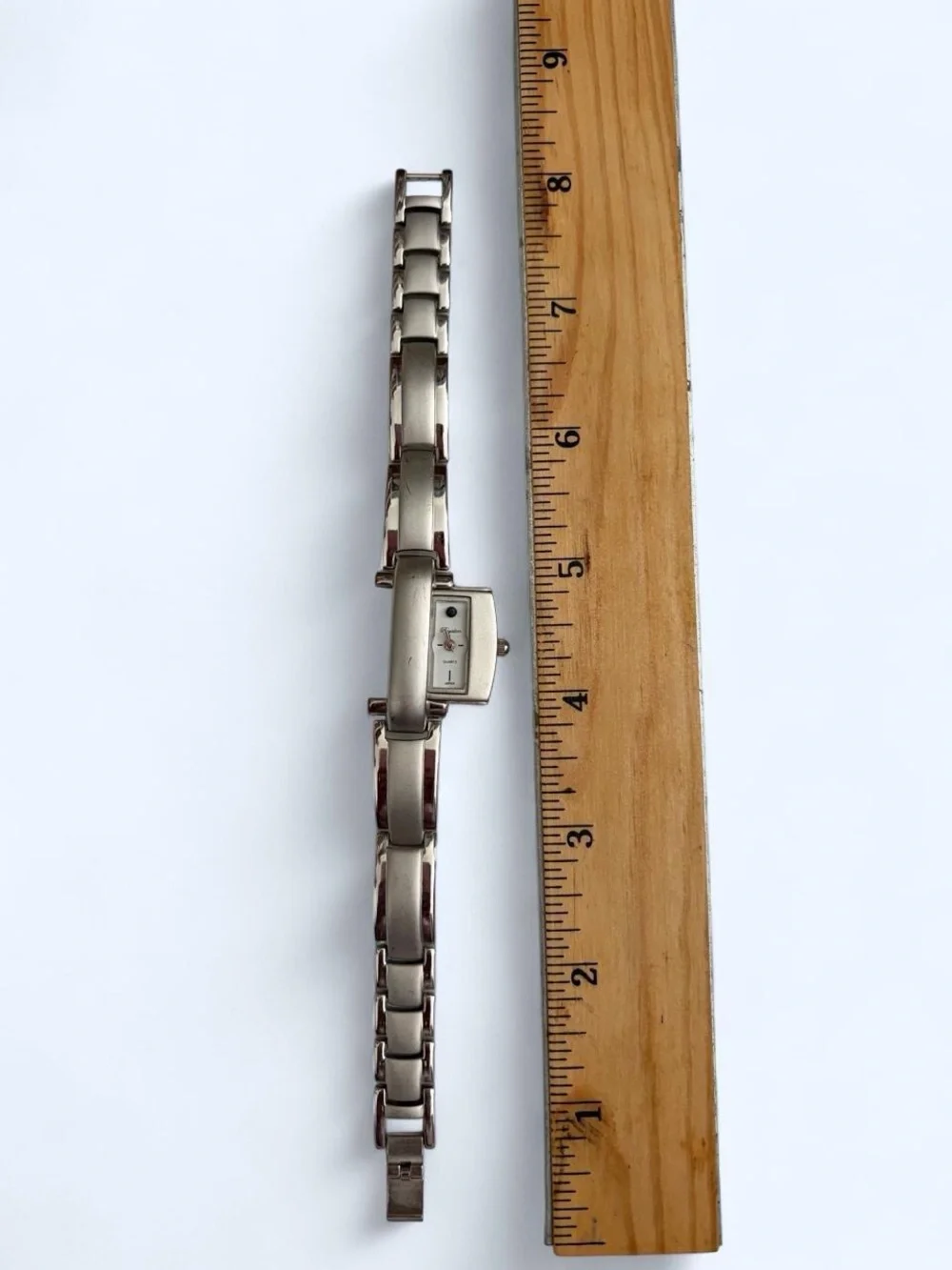 Royalton Stainless Steel Women's Bracelet I Watch - Silver